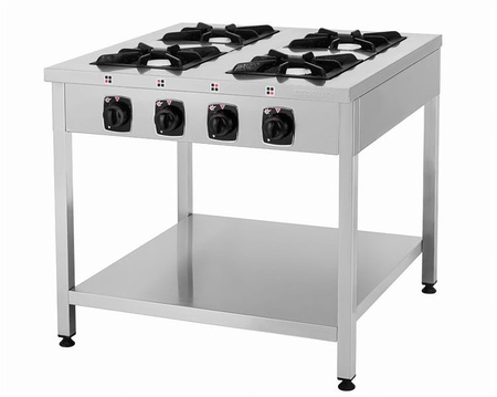 Free-standing 4-burner gas cooker RQ403559 | 28 kW | 900 line