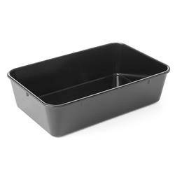 Melamine meat container black, 290x160x60 mm HENDI 568408