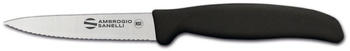 Ambrogio Sanelli Supra, nóż do obierania, ząbkowany 9 cm  | HENDI S683.009