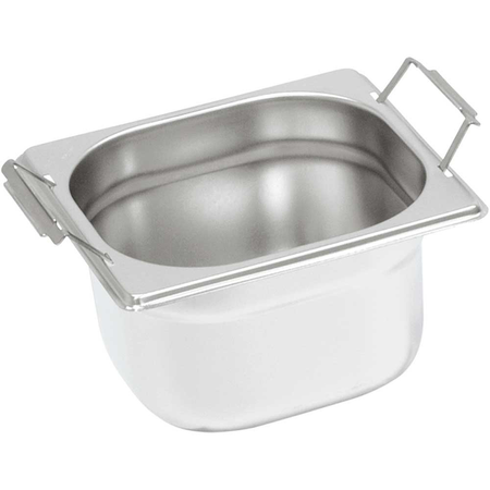 Stahlbehälter mit Griffen, Comfort, GN 1/6, H 100 mm STALGAST 136107