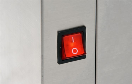 WITRYNA CHŁODNICZA 400L 65x65x190 CZARNA | YG-05068