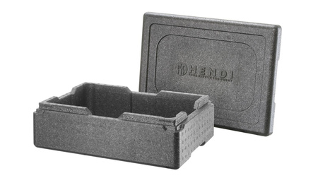 Pojemnik termoizolacyjny - cateringowy, wewn. 380x250x(H)95 mm HENDI 707043