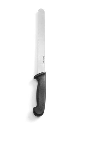 Standard bread/cake knife - 25cm, black HENDI 843000