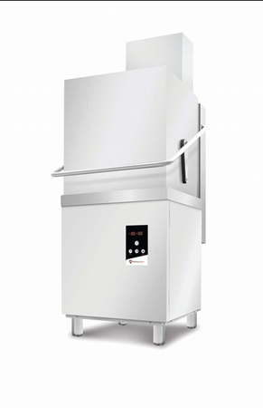 Zmywarka kapturowa RQX1200 P DD RC | 500x500 | sterowanie elektromechaniczne | odzysk ciepła | podwójne ścianki | 675x675x1440 mm | 11,25 kW