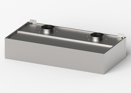 Okap skrzyniowy, skręcany, Gredil, 2010x1000x400 mm STALGAST 619020