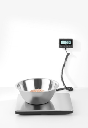 Waga gastronomiczna cyfrowa do 200 kg, HENDI, 298x248x(H)37mm  | HENDI 580462