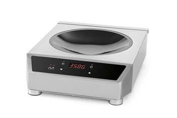 Induktions-Wok Modell 3500 (239766) + Induktions-Wok-Pfanne (23 HENDI 239681)