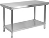 KLAPPBARER MITTELTISCH MIT REGAL 1400×600×H850MM
 | YG-09003
