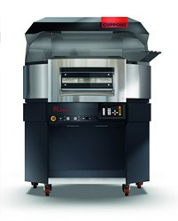 Piec do pizzy elektryczny obrotowy Cuppone Alpha | rotacyjny | jednokomorowy | 14x30 |  AO140/1TS