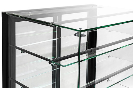 Witryna cukiernicza chłodnicza Dolce Visione Basic 700 | 700x670x1300 mm