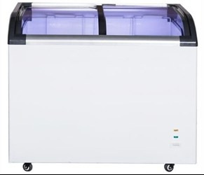 Zamrażarka skrzyniowa przeszklona XS220Q | 220 l | 740x680x850 mm