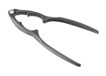 Szczypce do orzechów i owoców morza, czarne, matowe | HENDI 403747