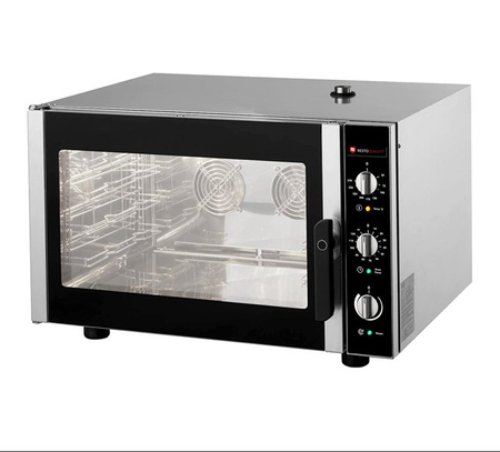 Piec konwekcyjno-parowy VS DA 004E | 4x600x400mm | 4xGN1/1 | sterowanie manualne | RESTO QUALITY VS DA 004E