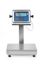 Waga platformowa LCD z wysięgnikiem i z legalizacją, 60 kg 342x386x(H)534 | HENDI BE2TP028X035060