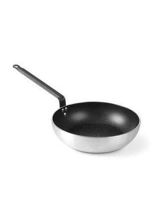 Patelnia Wok aluminiowa z marmurową powłoką nieprzywierającą - 28 HENDI 627730