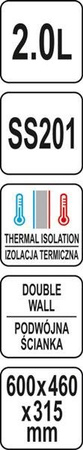 2L TISCHTHERMOSKANNE
 | YG-07027