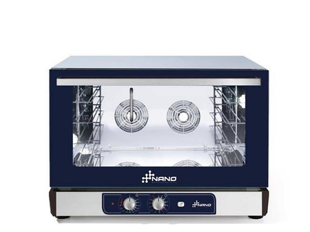 Piec piekarniczy konwekcyjny z nawilżaniem Hendi Nano 4x 600x400 mm, elektryczny, sterowanie manu... HENDI 219355