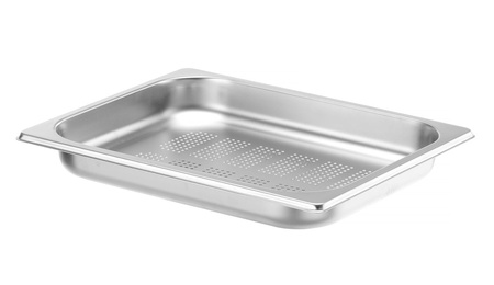 Pojemnik Profi Line GN1/2 - perforowany, wys. 40 mm HENDI 802441