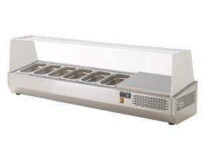 ESSENZIAL LINE EV-180 refrigerated pizza display case