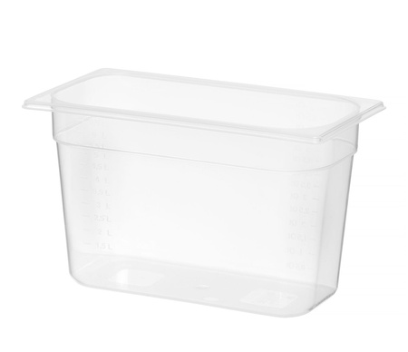 Pojemnik z polipropylenu GN 1/3-200 325x176 mm HENDI 880203