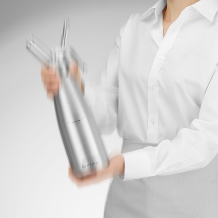 Syfon do bitej śmietany Profi Line ze stali nierdzewnej, 1l HENDI 588024