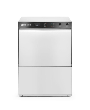 Zmywarka do naczyń 50x50, manualna, z dozownikiem detergentu HENDI 230237