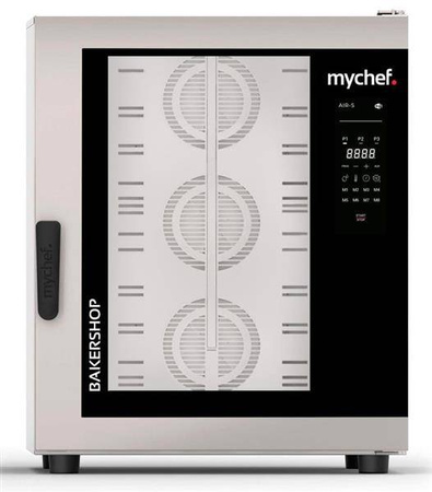 Piec konwekcyjny z naparowaniem | piekarniczy | 10x600x400 mm | 15,6 kW | 400 V | Mychef BAKERSHOP AIR-S 10E