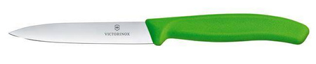 Victorinox Swiss Classic Nóż do jarzyn, gładki, 10 cm, zielony HENDI 6.7706.L114