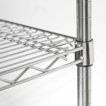 Stalgast Półka do regału 910x610 mm chromowana 681091