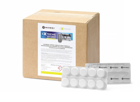 Extreme Coffee Tablets NEW FORMULA profesjonalny środek do myci HENDI 976647