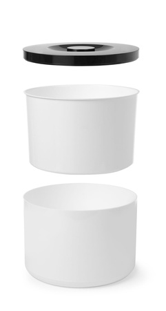 Pojemnik do lodu biały - podwójne ścianki 10 l HENDI 594759