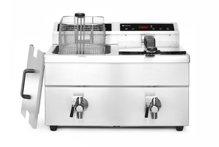 Frytownica indukcyjna Kitchen Line 2x8l HENDI 215029