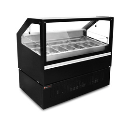 Dystrybutor do lodów | witryna do lodów | konserwator | GELATO VG 10 | 10 kuwet | 1315x765x1360 mm