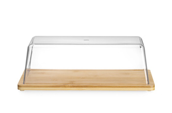 Taca bambusowa z pokrywką, 320x160x(H)110mm  | 523841