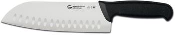 Ambrogio Sanelli Supra , nóż "Santoku", ze żłobieniami, 20 cm  | HENDI S350.020
