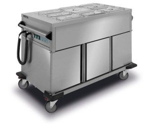 Bemar jezdny z szafkami neutralnymi (zbiorniki niezależnie ogrzewane) BJNS.3GN.B