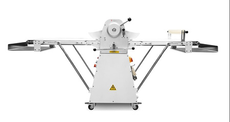 Wałkowarka piekarnicza do ciasta RQSM-550 | kruchego | francuskiego | taśma 500 mm | 2610x1070x890 mm