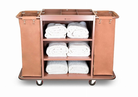 Wózek hotelowy do przewozu pościeli, prania | 1350x455x1050 mm | LT01A