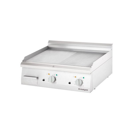 Elektrische Grillplatte, glatter Boden, 8,1 kW 9731300 STALGAST