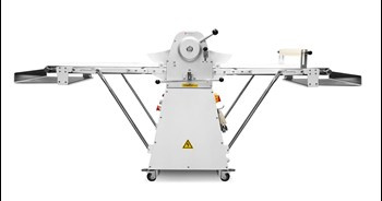 Wałkowarka piekarnicza do ciasta RQSM-550 | kruchego | francuskiego |  taśma 500 mm | 2610x1070x890 mm