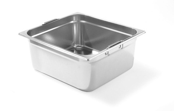 POJEMNIK GN 2/3 Z CHOWANYMI UCHWYTAMI – 354x325 mm  | HENDI 803301