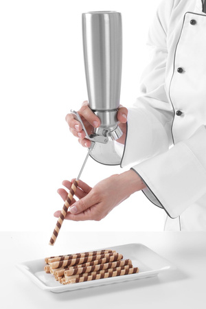 Końcówki do dekorowania i napełniania do syfonów do bitej śmietany HENDI 589106