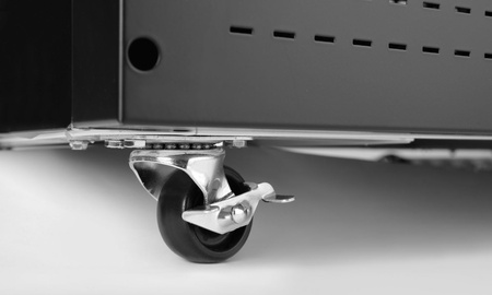 Lodówka barowa z podświetlanym panelem Arktic – 512 l, czarna HENDI 233795