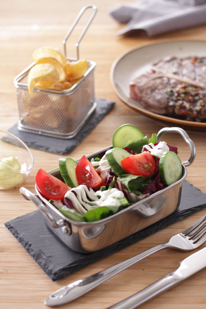 Brytfanna miniaturowa do przekąsek 185x95x45 mm HENDI 426487