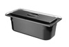 Kuweta do lodów z poliwęglanu czarna 360x165x(H)120, 5 l HENDI 807033