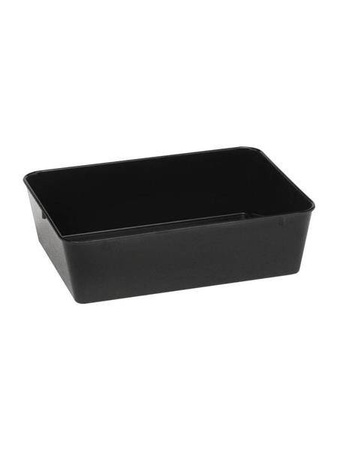 Melamine meat container black, 290x160x60 mm HENDI 568408