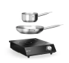 Zestaw: Kuchenka indukcyjna 3500W + rondel + patelnia HENDI 239889