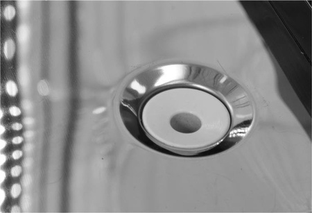 WITRYNA CHŁODNICZA 400L 65x65x190 CZARNA | YG-05068