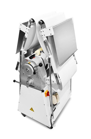 Wałkowarka piekarnicza do ciasta RQSM-550 | kruchego | francuskiego | taśma 500 mm | 2610x1070x890 mm