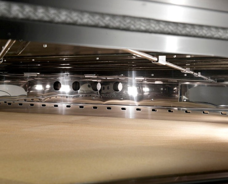 Piec narożny do pizzy Cuppone Caravaggio | CR835/1 TS | elektryczny | panel dotykowy | 8x36 cm | 11,8 kW | 1445x1639x430 mm